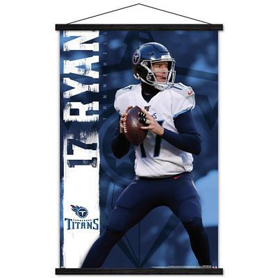 NFL Tennessee Titans - Julio Jones 21 Wall Poster, 22.375 x 34, Framed 