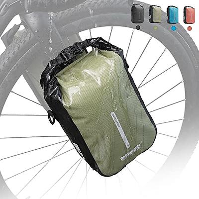 Rhinowalk Bike Bag Front Fork Waterproof Pannier Bag Saddle Bag Fork Bag  Rack Bicycle Bag Shoulder Bag 4L for E-Scooter Mountain Bike Accessories  Green - Yahoo Shopping