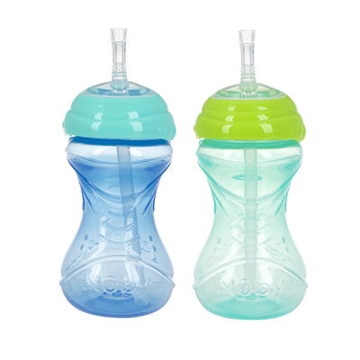 Nuby No-Spill Clik-it Soft Spout Sippy Cup, 10 fl oz, 2 Count - Yahoo  Shopping