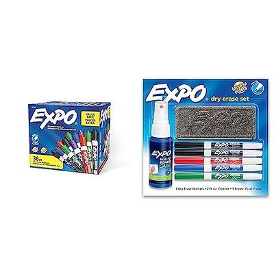  EXPO Low Odor Dry Erase Marker Starter Set, Fine Tip