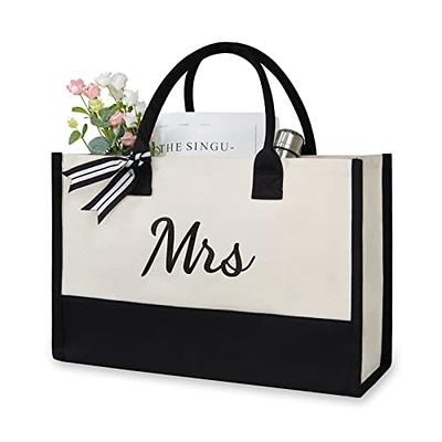 Sweetude Bride Canvas Tote Bag Bride Shower Gifts for Wedding with Handle  for Engagement Honeymoon Party Favors - Yahoo Shopping