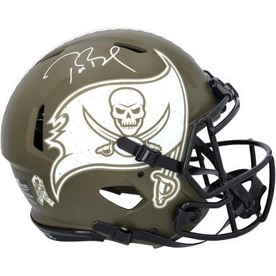 Michael Vick Atlanta Falcons Autographed Riddell 2022 Salute to Service Speed Mini Helmet