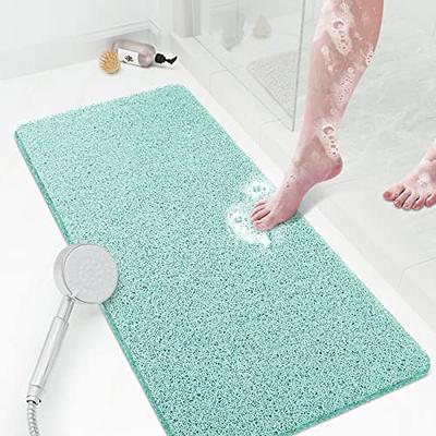 Clorox by Duck Brand Cushioned Foam Bathtub Mat, Non Slip Bath Mat with  Suction Cups For Comfort and Safety, 17 x 36, Taupe