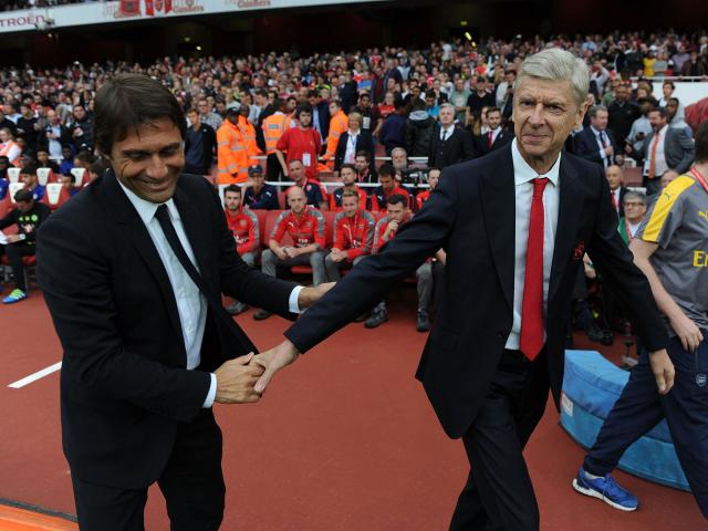 Antonio Conte praised Arsene Wenger and said he has his 'respect' for his work at Arsenal: Getty