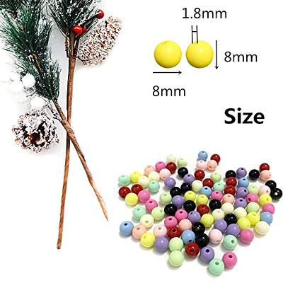 Cheap 300 PCS AB Colors Clear Beads Acrylic Faux Pearl Beads DIY Jewelry  Making Hair Beads Bracelet