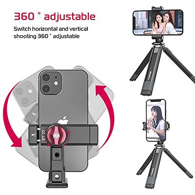 iPhone Tripod Mount, Cell Phone Tripod Adapter Mount, Rotating – DaVoice