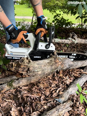 HART 20-Volt 8-inch Battery-Powered Pruning Chainsaw Kit, (1) 2.0Ah  Lithium-Ion Battery