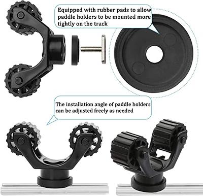 Kayak Paddle Holder, Kayak Accessories Track Mount for Kayak