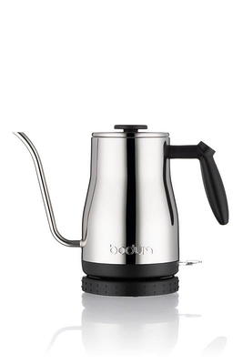 MegaChef 1.8L Half Circle Electric Tea Kettle with Thermostat in White -  1.8 Liter - Yahoo Shopping