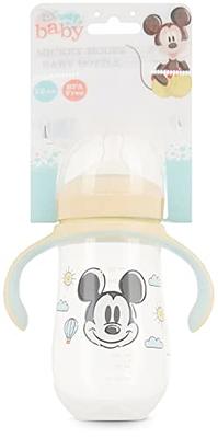 Disney Sippy Cups for Toddlers Learner Sippy Cups for Kids with Pacifier  BPA-Free Trainer Cup with Handles Leak-Proof Minnie Mouse and Mickey Mouse  Sippy Cups Perfect Unisex Gift for Children