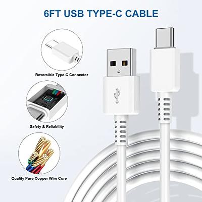 For Samsung S23 PE S22 S21 Plus Ultra USB-C PD Fast Wall Charger Type C  Cable