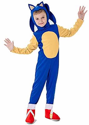 Sonic Blue Hedgehog Mascot Costume Suits Cartoon Party Dress Character 2