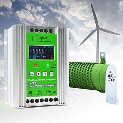 AALGO Wind Turbine Solar Hybrid Charge System 3000W-8000W,MPPT Charge  Controller,12V/24V/48V Battery Off Grid Controller,Wind Turbine,Solar  Panel,Regulator,Unloader,48V-6000W - Yahoo Shopping