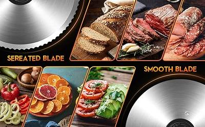 MIDONE Meat Slicer Blade 7.5'' Stainless Steel, Food Slicer