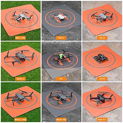 STARTRC Mini 3/Mini 3 Pro Case & Drone Landing Pad Pro, Universal  Waterproof Portable Fast-Foldable Helipad for DJI Mini 4 Pro/Mavic 3  Pro/Mini 2