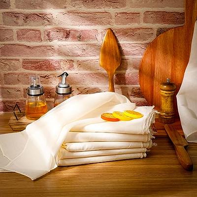 Preboun Bulk Kitchen Towels Flour Sack Dish Towels 24 x 18 Blank