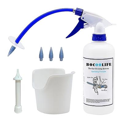 Ear Wax Removal, Manual Ear Irrigation Flushing System, Ear Wax Removal  Tool, Ear Cleaning Kit for Adults & Kids, Ear Wax Removal Kit Includes  Basin, Ear Cleaner, Towel, 31 Disposable Tips