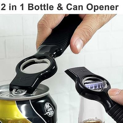 4 in 1 Jar Opener Bottle Opener for Weak Hands,Seniors with Arthritis,Low  Strength and Children, Multi Function Can Opener for Beer, Can, Soda Water