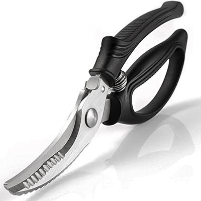 TIJERAS Heavy Duty Poultry Shears - Black Kitchen Shears with Serrated Edge  - Multipurpose Spring Loaded Cooking Scissors for Fathers Day - Stainless  Steel Kitchen Scissors Thanksgiving Christmas Gift - Yahoo Shopping