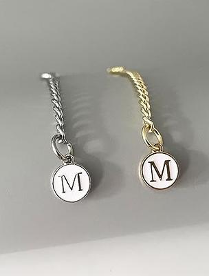 Letter Charm Accessories for Stanley Cup, 2PCS Name ID Letter