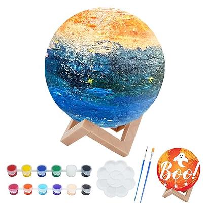 MSVDT Paint Your Own Moon Lamp Kit,Christmas Arts and Crafts for