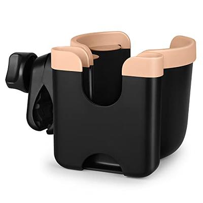 Accmor Stroller Cup Holder with Phone Holder, Bike Cup Holder