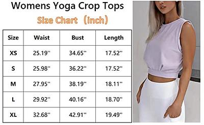 fashion yoga sleeveless cropped sports tops