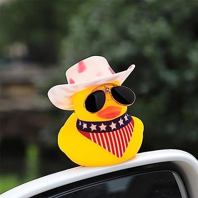  wonuu Pink Car Accessories, Cowboy Hat Rubber Ducks