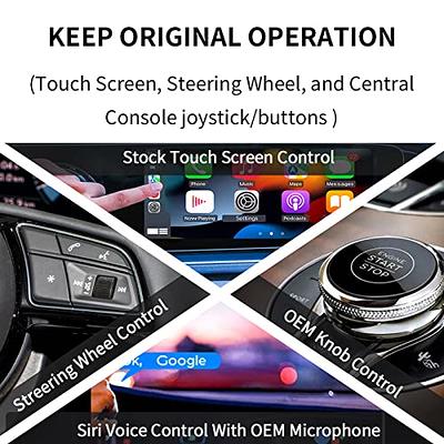  Magic Box 4.0, Magic Box for Car with Google  Play/Netflix//Google Map, Apple CarPlay/Android Auto Wireless  CarPlay Adapter for OEM Wired CarPlay Cars : Electronics