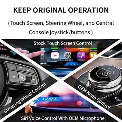 LXJADAP 2-in-1 Wireless CarPlay Adapter & Android Auto Wireless