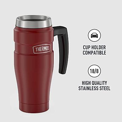 Thermos 16 oz. Stainless King Vacuum Insulated Coffee Mug - Rustic Red