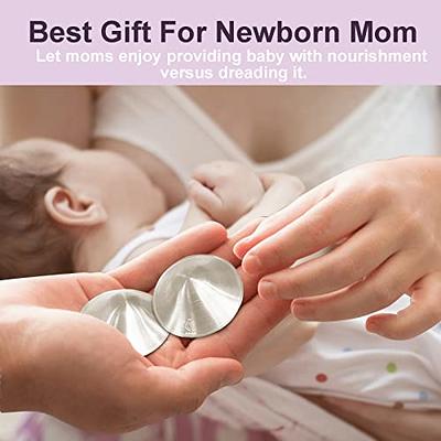 Nipple Shields for Nursing Newborn - Trilaminate 999 Silver