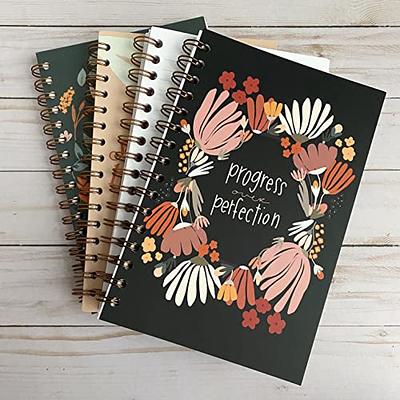 Swaygirls notebooks, Progress over perfection notebook, Self care journal  by swaygirls, Softcover notebooks, Inspirational lined notebooks