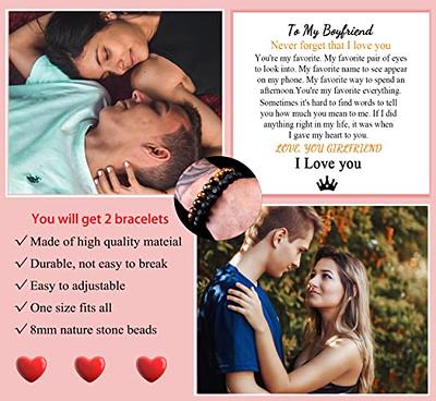 Anniversary Birthday for Men Women Boyfriend Girlfriend Diffuser Bracelet  for Essential Oils Tiger Eye Bracelets Couple Gifts for Him and Her  Pulseras para Hombres Gifts for Men - Yahoo Shopping