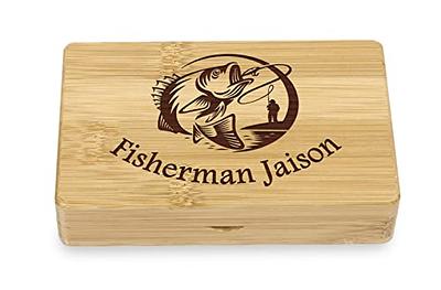 Fishing Lure Tackle Box  Bass Fly Custom Collections Personalized Gift For  Dad - Yahoo Shopping
