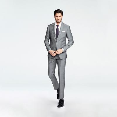 Men's Traditional Fit Comfort-First Year'rounder Wool Dress Pants