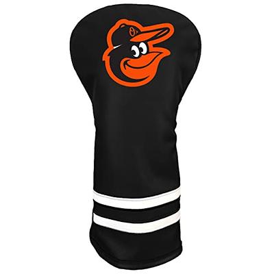 Team Golf MLB White Vintage Driver Golf Club Headcover, Form Fitting Design, Retro Design & Superb Quality