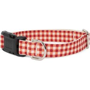 Harry Barker Small Gingham Dog Collar - S (Small)