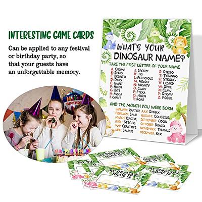 Dinosaur Game for Kids | Dino Says Game | Stay at home Activity | Dinosaur  Birthday Party | Class Printable Indoor or outdoor Game Cards