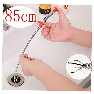 Hair Drain Clog Remover，Multifunctional Cleaning Claw,Sink Dredge Drain  Clog Remover Cleaning Tool for Bathroom Tub, Sink, Toilet, Sewer, Kitchen