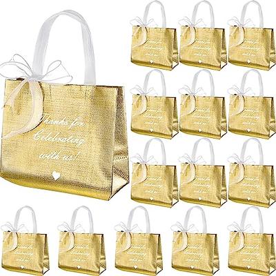 Amylove 50 Pcs Return Gift Bags Wedding Favor Bags Thanks for Celebrating  with Us Gift Bags