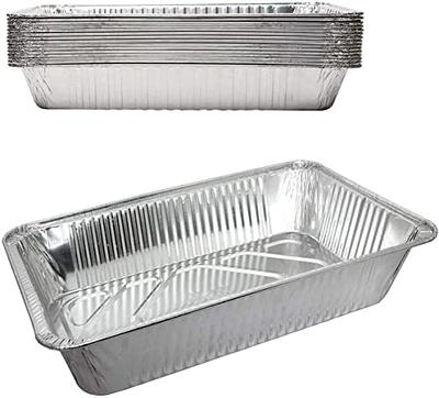 Thin Disposable Aluminum Foil Pans Without Lids - HomeStockware