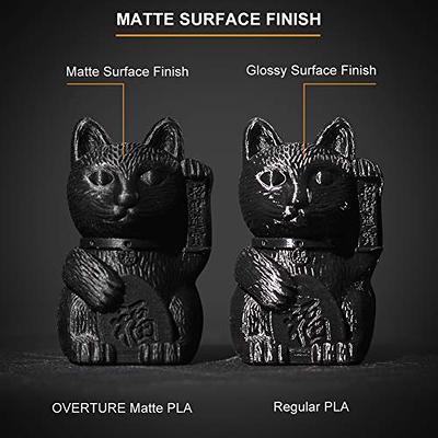 Overture OVERTURE PLA Matte Filament 1.75mm, Matte PLA Roll 1kg Cardboard  Spool (2.2lbs), Dimensional Accuracy +/- 0.03 mm, Fit Most FDM