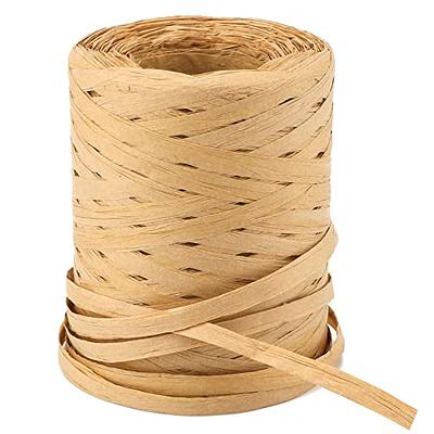 656 Feet Natural Raffia Paper Ribbon Twine Strings,1/4 Inch Kraft Raffia  Twine Sturdy Packing Paper Craft Ribbon for Florist Bouquets Decoration  Christmas Festival Holiday Gift Wrap DIY Crafts - Yahoo Shopping