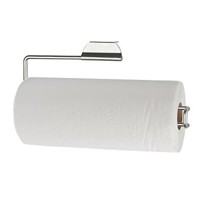 Home Basics Black Wall Mounted Paper Towel Holder 