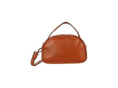 Madewell The Sydney Leather Hobo Bag Burnished Caramel