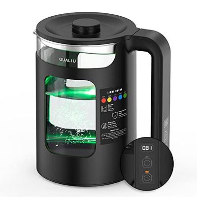 Electric Kettle，Smart Quiet Water Boiling Tea kettle Prevent Limescale  Rusted Base，Temperature trol with 5 Presets，30min Keep Warm，Boil-Dry  Protection, Electric Hot Water Kettle for Tea and Coffee - Yahoo Shopping