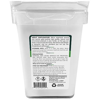 SimpleNature All Natural Borax Powder - 8 lbs - Multipurpose Cleaner,  Laundry Detergent Booster & Deodorizer