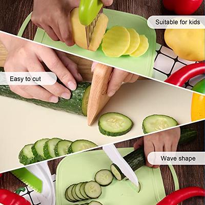 Kids Knife Set, Kids Knifes for Real Cooking, 7 Pieces Kids Knife