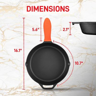 MICHELANGELO Non Stick Frying Pans Set, 8 Inch & 10 Inch Skillet Set,  Frying Pans Nonstick with Granite Interior, Enamel Nonstick Pans for  Cooking, Frying Pan Set with Silicone Handle, Cyan - Yahoo Shopping